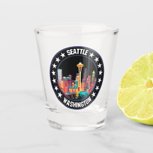Seattle Shot Glas (Voorkant)