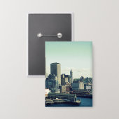 Seattle Silhouet Button (Voorkant / Achterkant)
