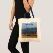 Seattle Skyline #4 Canvas tas (Voorkant (product))
