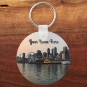 Seattle Skyline #5 Sleutelhanger (Voorkant)