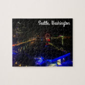 Seattle Skyline #6 Jigsaw Puzzle (Horizontal)