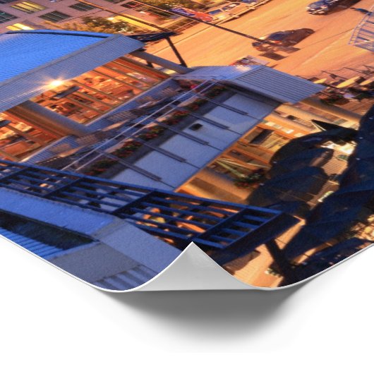 Seattle skyline and harbour, staat Washington Poster (Hoek)