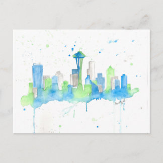 Seattle Skyline Briefkaart
