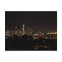 Seattle Skyline Briefkaart