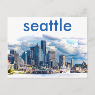 Seattle Skyline Briefkaart