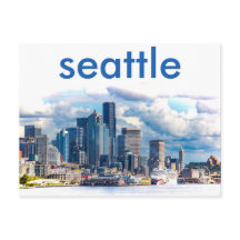 Seattle Skyline Briefkaart