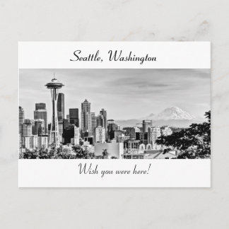Seattle Skyline Briefkaart