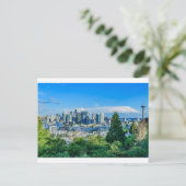 Seattle Skyline Briefkaart (Staand voorkant)