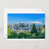 Seattle Skyline Briefkaart (Voorkant / Achterkant)