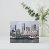 Seattle Skyline Briefkaart (Staand voorkant)