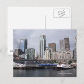 Seattle Skyline Briefkaart (Voorkant / Achterkant)