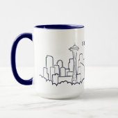 Seattle Skyline Mok (Links)