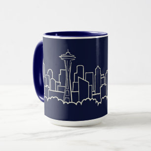 Seattle Skyline Mok