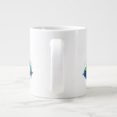Seattle Skyline Stroke Extra Grote Beker (Achterkant)