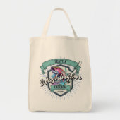 Seattle Skyline Stroke Tote Bag (Voorkant)