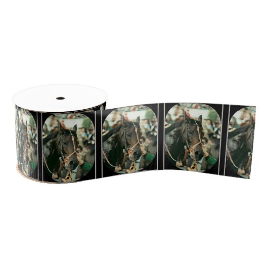 Seattle Slew Thoroughbred 1978 Grosgrain Lint (Spoel)