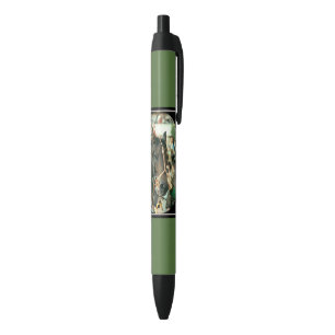 Seattle Slew Thoroughbred 1978 Zwarte Inkt Pen