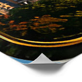 Seattle Space Needle en Mount Rainier Poster (Hoek)