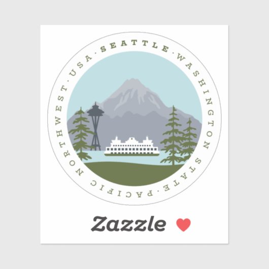 Seattle Sticker (Vel)