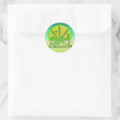 Seattle Superchronics Ronde Sticker (Tas)