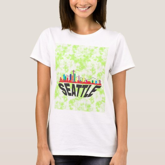 Seattle T-shirt (Voorkant)