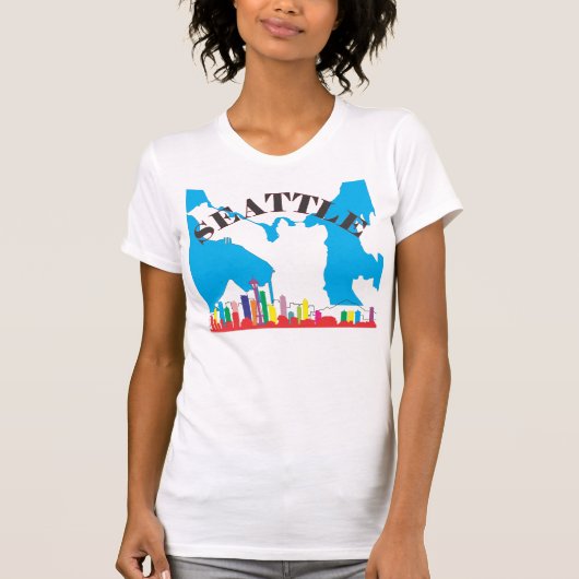 Seattle T-shirt (Voorkant)
