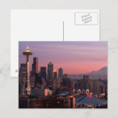 Seattle uit Kerry Park. Briefkaart (Voorkant / Achterkant)