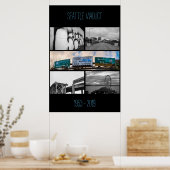 Seattle Viaduct Herdenking Poster (Keuken)
