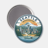 Seattle VS Magneet (Voorkant / Achterkant)