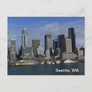 Seattle WA, carte postale