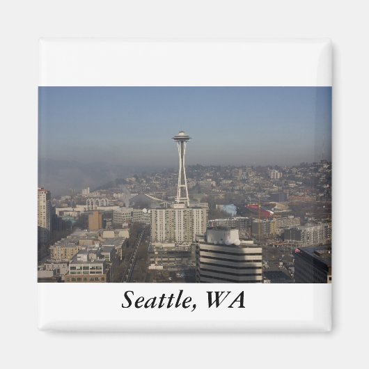 Seattle, WA Magneet (Voorkant)