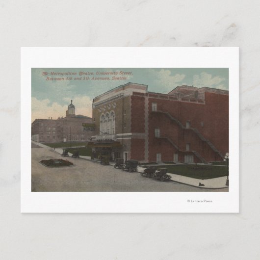 Seattle, WA - Metropolitan Briefkaart (Voorkant)