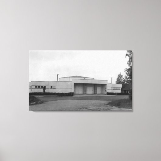 Seattle, WA - Penthouse Theater Canvas Afdruk (Voorkant)