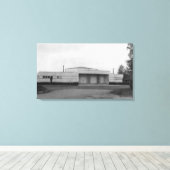 Seattle, WA - Penthouse Theater Canvas Afdruk (Insitu (Houten vloer))