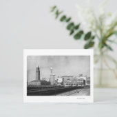 Seattle, WA - Seattle Railway Centre en Smith Briefkaart (Staand voorkant)