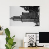 Seattle, WA - Smith Tower Building 2 Poster (Thuiskantoor)