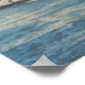 Seattle, WA - Uitzicht van Kalakala Ferry op Puget Poster (Hoek)