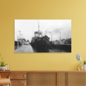 Seattle, WABallard Locks Ship Canal Photography 2 Canvas Afdruk (Insitu (Woonkamer))