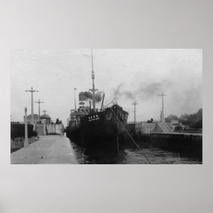 Seattle, WABallard Locks Ship Canal Photography 2 Poster