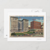 Seattle, WAHotel Holland & Municipal Bldgs Briefkaart (Voorkant / Achterkant)