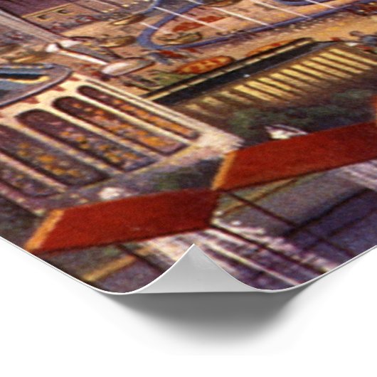 Seattle, Washington1962 Poster de l'Exposition Uni (Coin)