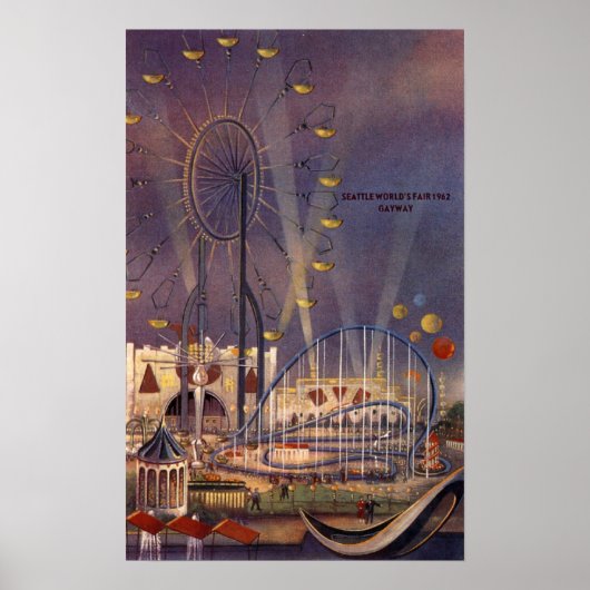 Seattle, Washington1962 World's Fair Poster (Voorkant)