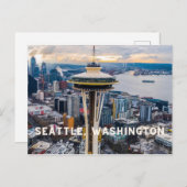 Seattle, Washington Briefkaart (Voorkant / Achterkant)