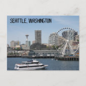 Seattle Washington Briefkaart (Voorkant)