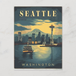 Seattle, Washington Briefkaart