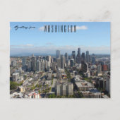 Seattle Washington Briefkaart (Voorkant)