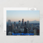 Seattle, Washington Briefkaart (Voorkant / Achterkant)