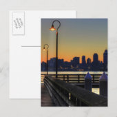 Seattle Washington Downtown Skyline Briefkaart (Voorkant / Achterkant)