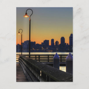 Seattle Washington Downtown Skyline Briefkaart