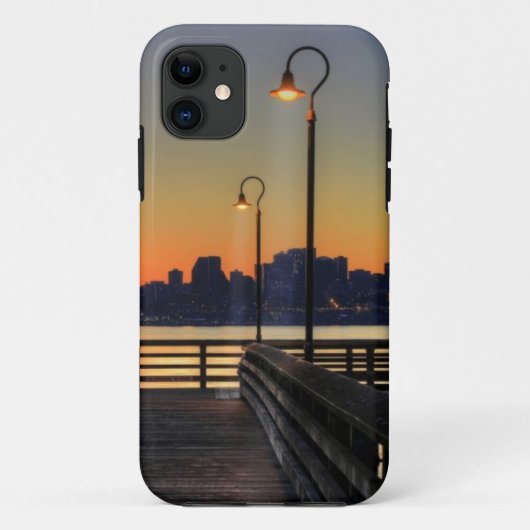 Seattle Washington Downtown Skyline Case-Mate iPhone Case (Achterkant)